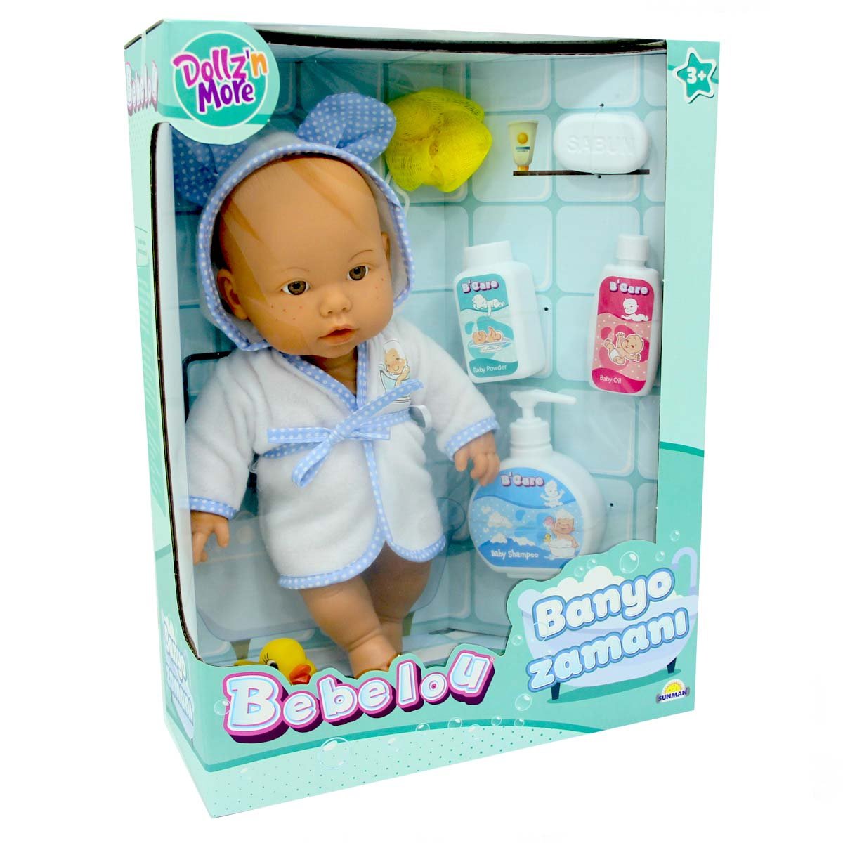 Sunman Bebelou Bath Time Baby