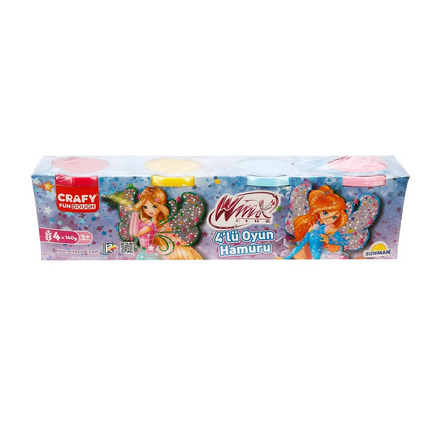 Winx 4-Piece Play Dough 560 gr