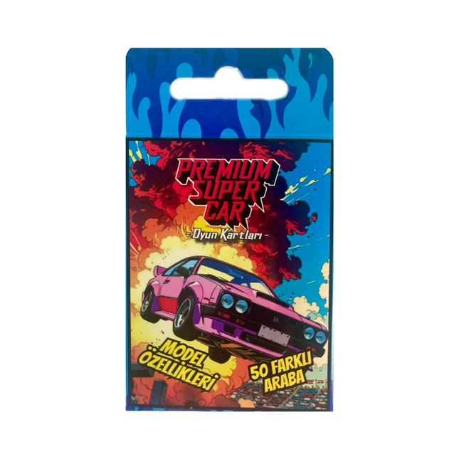 Premium Cars Playing Cards