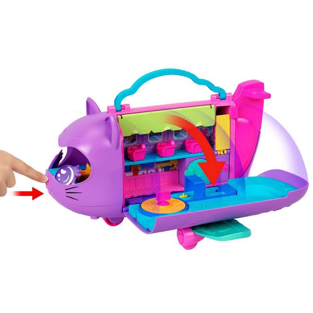 Polly Pocket Little Cat Airlines Playset
