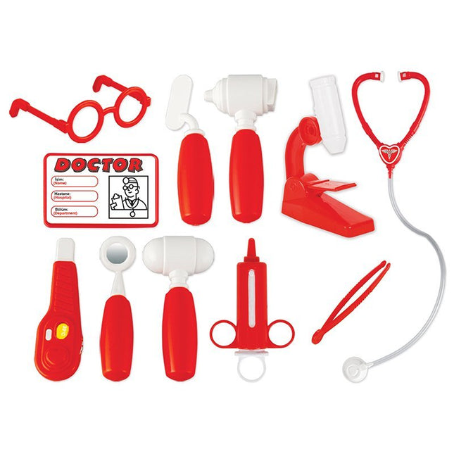 Doctor's Set with Bag Red