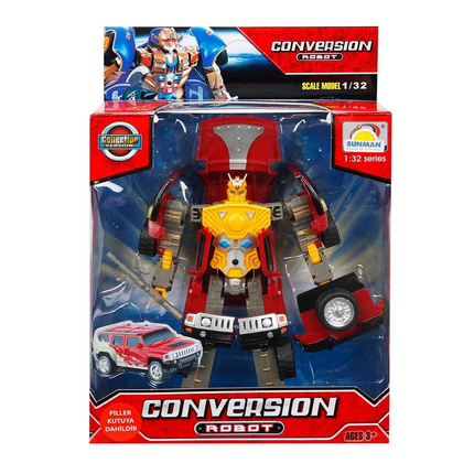 1:32 Transforming Robot with Sound and Light