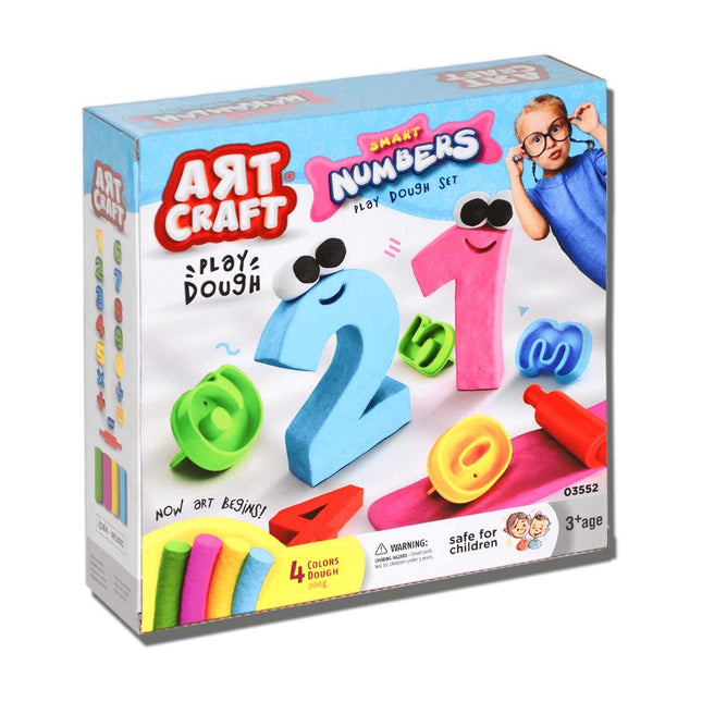 Dede 3D Numbers Play Dough Set