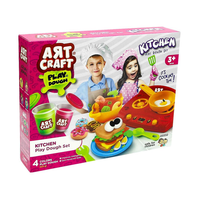 Dede Art Craft Kitchen Dough Set 12 Pieces 224 Gr