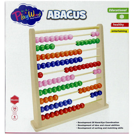 Playwood Educational Large Wooden Abacus