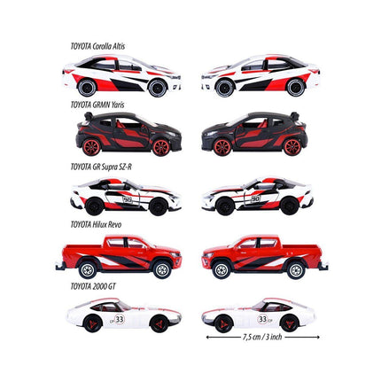 8502105003 Toyota Racing 5 Pieces Giftpack