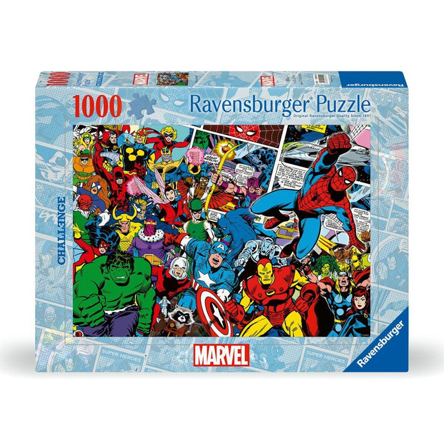 12000510 Challenge Marvel 1000 parça Ravensburger Puzzle