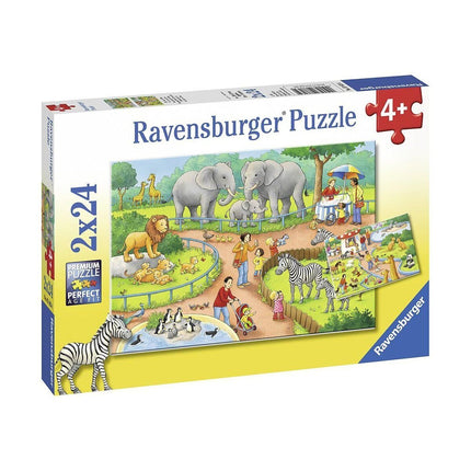 78134 Hayvanat Bahçesi 2x24 parça Ravensburger Puzzle