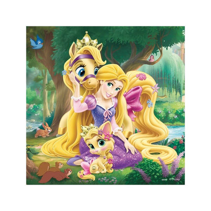 93465 Palace Pets Belle, Cinderella, Rapunzel 3x49 parça Ravensburger Puzzle