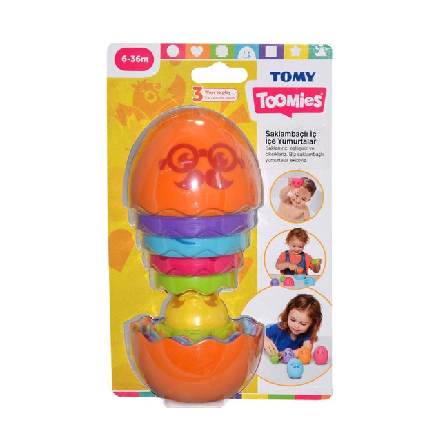 73080 Tomy - İç İçe Yumurtalar 6-36 ay