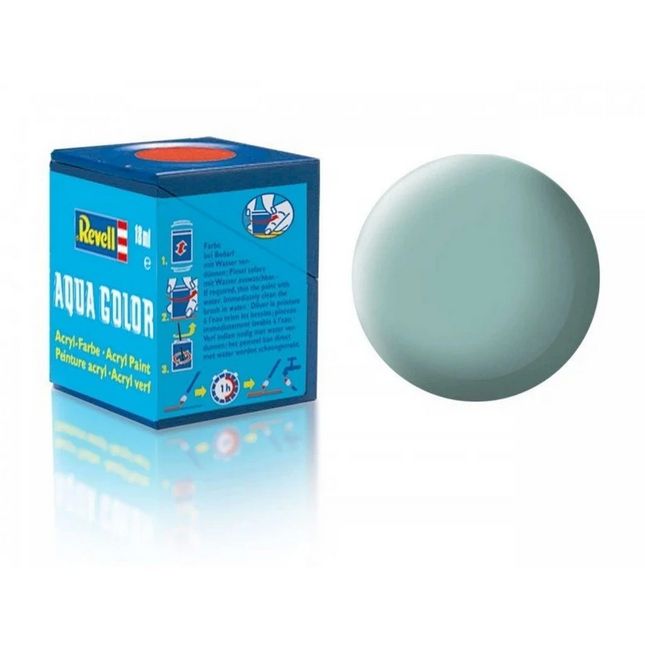 Aqua Color Light Blue - Matte Paint - 18 ml