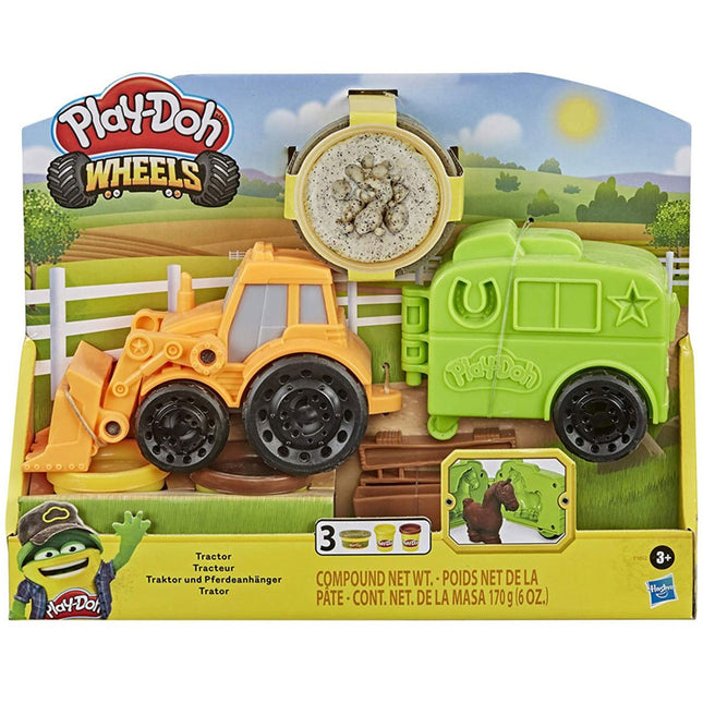 Play-Doh Hardworking Tractor and Trailer F1012