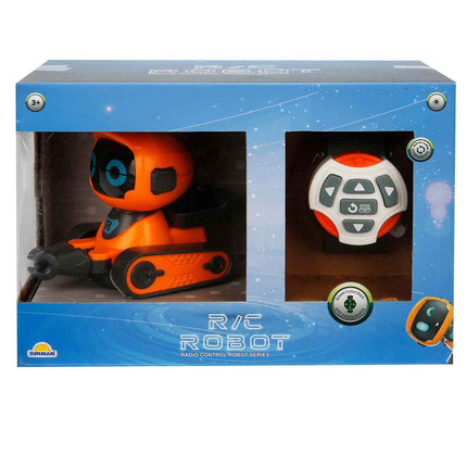 Remote Controlled Mini Robot with Lights
