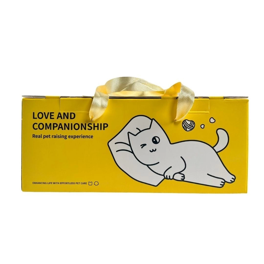 B&D Cat Handbag Yellow