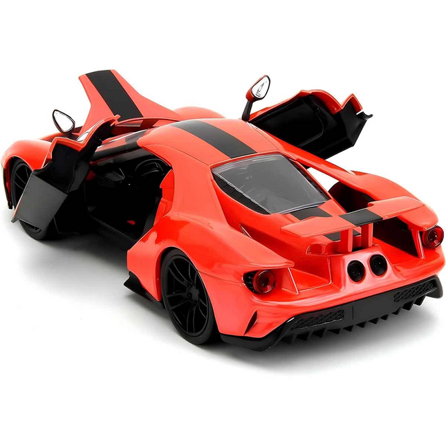 1:24 Jada Pink Slips 2017 Ford GT Metallic Orange Model Car