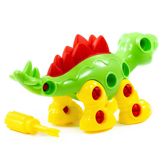 Polesie Building Set Dinosaur ''Stegosaurus'' 30 Elements (In Box) 76793