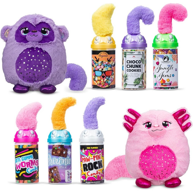 Misfittens Gemstone Surprise Package Plush