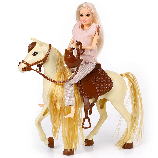 Jasmine Horse Baby Beige-Brown