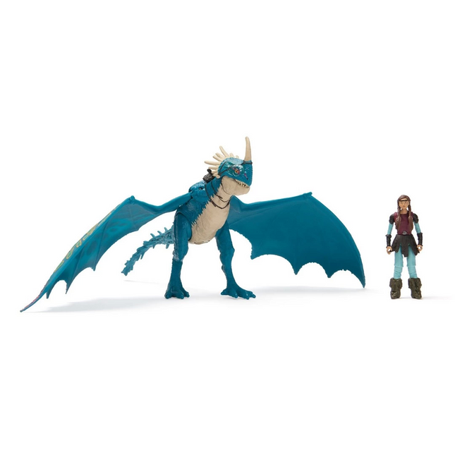 How to Train Your Dragon Dragon and Viking Astrid Figure