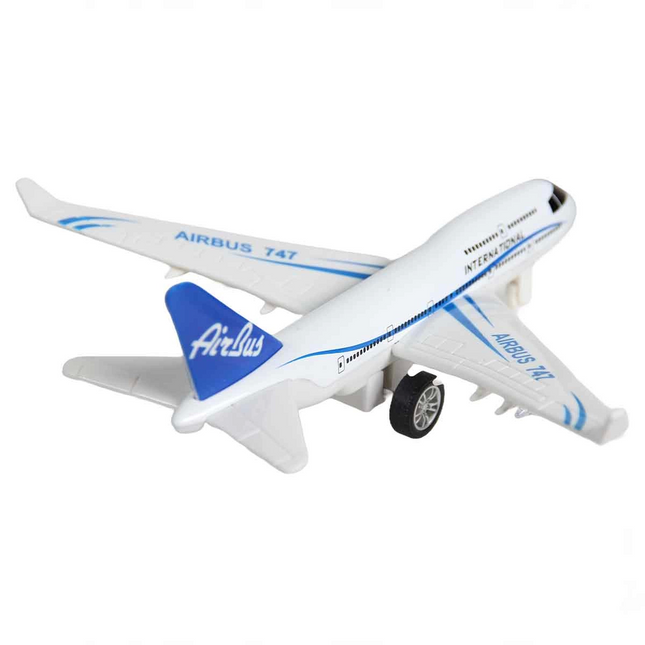 Metal Squeegee Light and Sound Passenger Plane