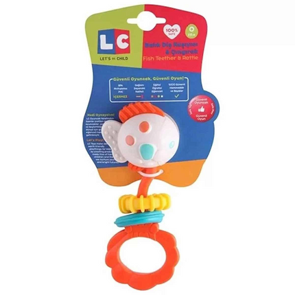 LC Fish Teether and Rattle
