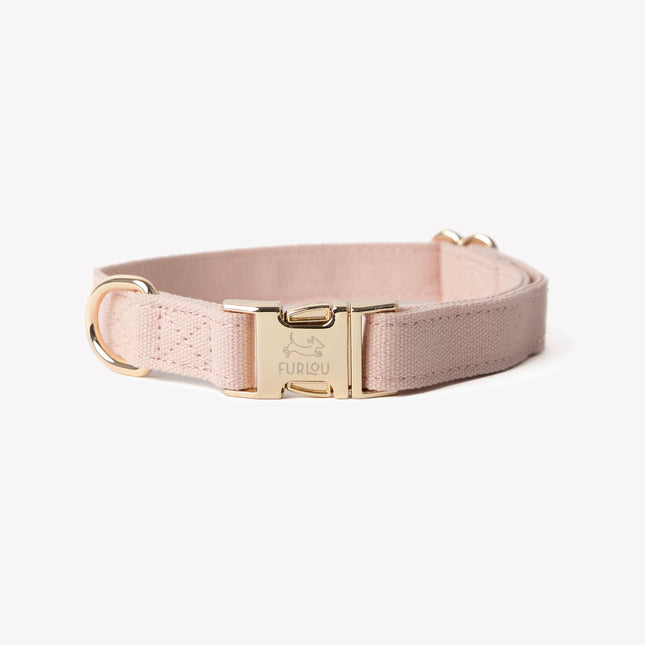 'Baby Pink' - Kanvas Köpek Tasması