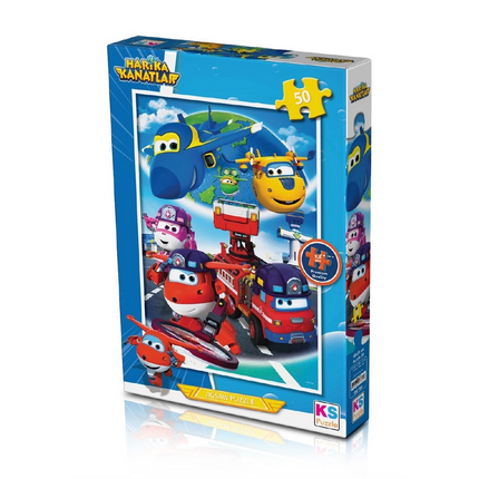Ks Games Super Wings Puzzle 50 Pieces HK.709
