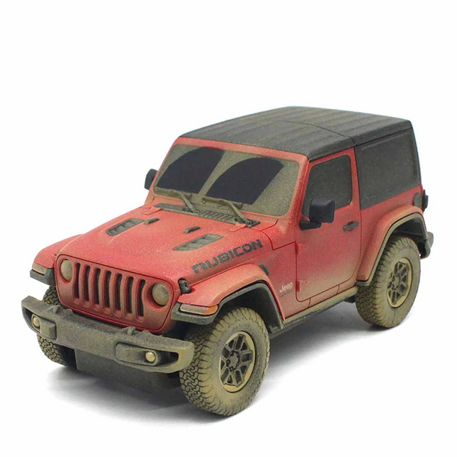 1:24 Jeep Wrangler Rubicon Muddy Remote Control Car