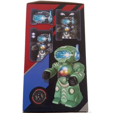 Boxed Light and Sound Robot