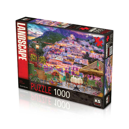 KS Lights Of Amalfi 1000 Piece Puzzle