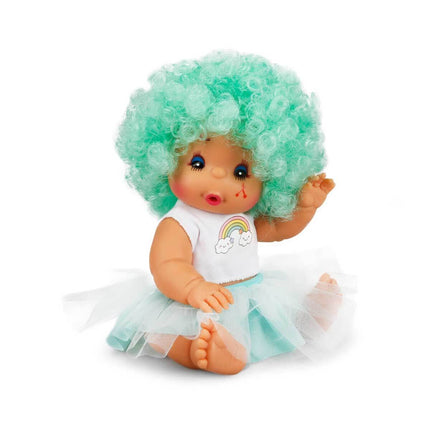 Afro Curly Colored Hair Baby