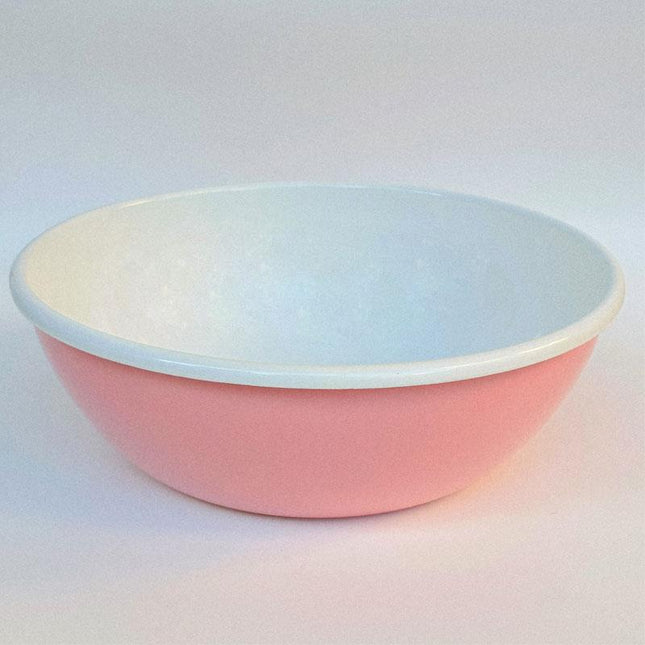 Enamel 32 cm Bowl Pink