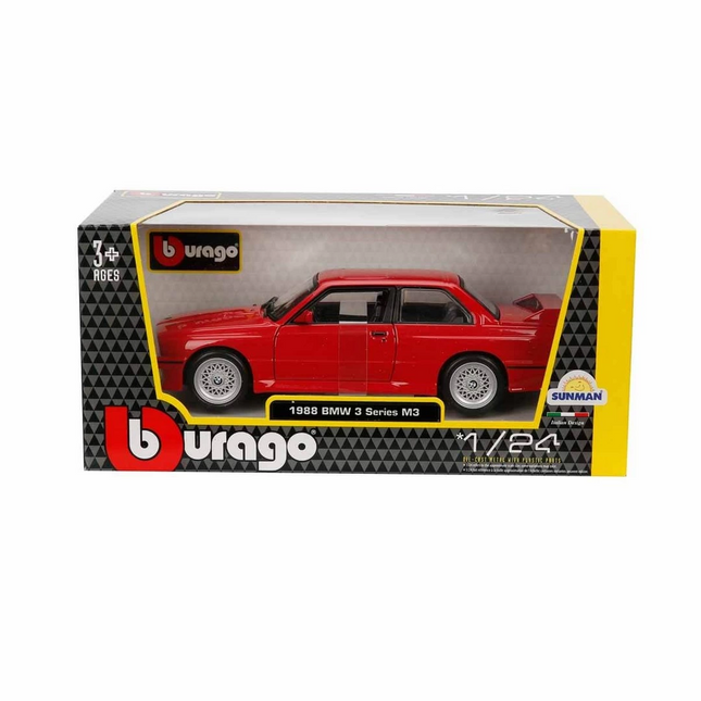 Bburago 1:24 BMW M3 1988 Model Car