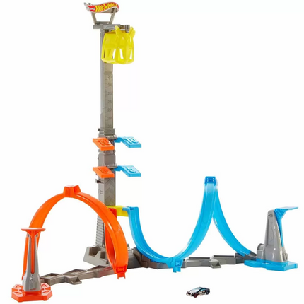 Hot Wheels Vertical Flight Thrill Track Set GRW39