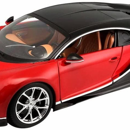 Bburago 1:18 Bugatti Chiron Red Model Car