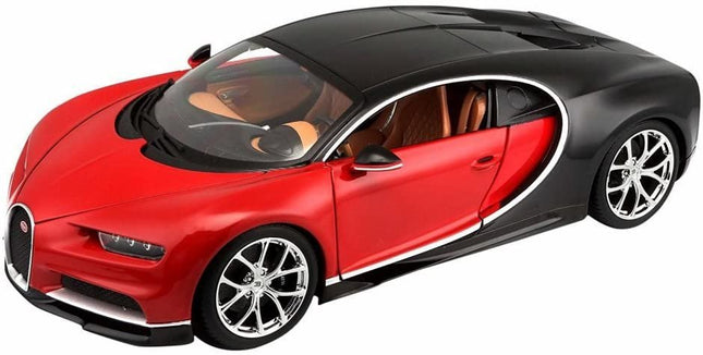 Bburago 1:18 Bugatti Chiron Red Model Car