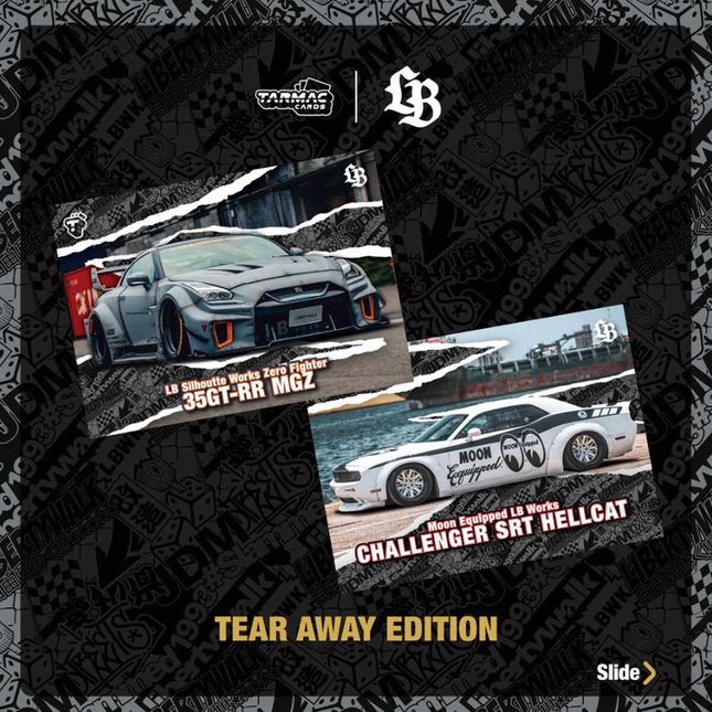 Tarmac Cards Liberty Walk Collectible Cards Volume 01 Box TC-LBC-01