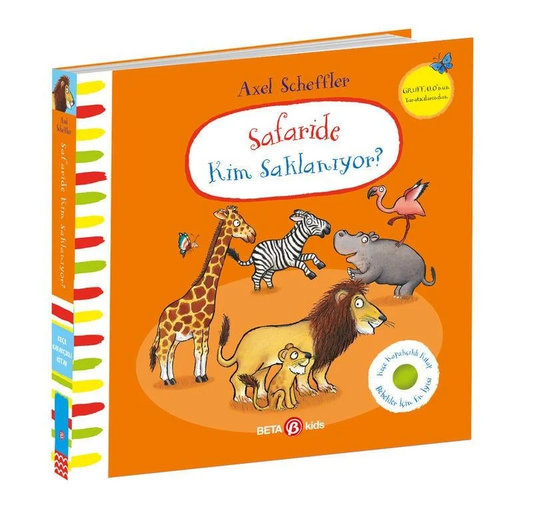 Who's Hiding on Safari? (Felt Cover Book)