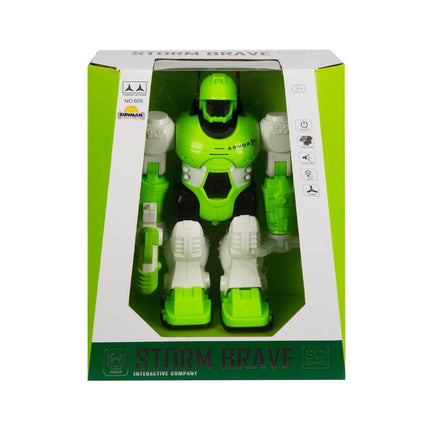 Storm Brave Sound and Light Robot 25 cm