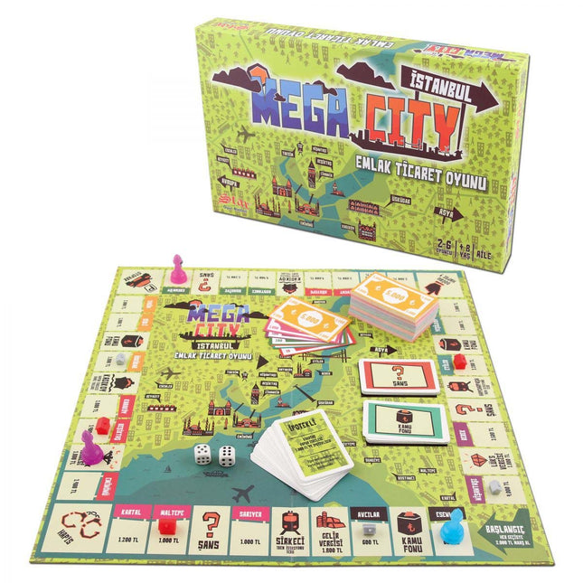 Mega City Real Estate Trading Game