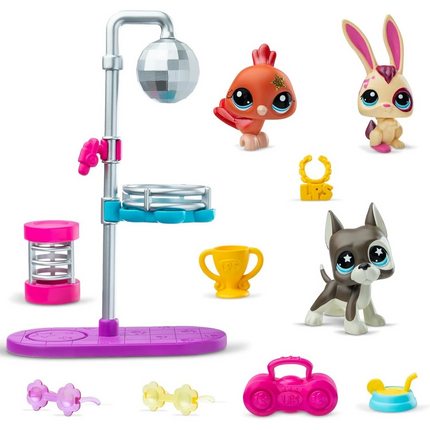 Minisler Disco Nights Figure Playset