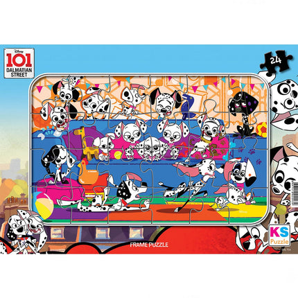 101 Dalmation 24 Piece Frame Puzzle