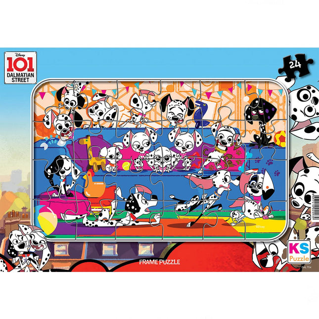 101 Dalmation 24 Piece Frame Puzzle