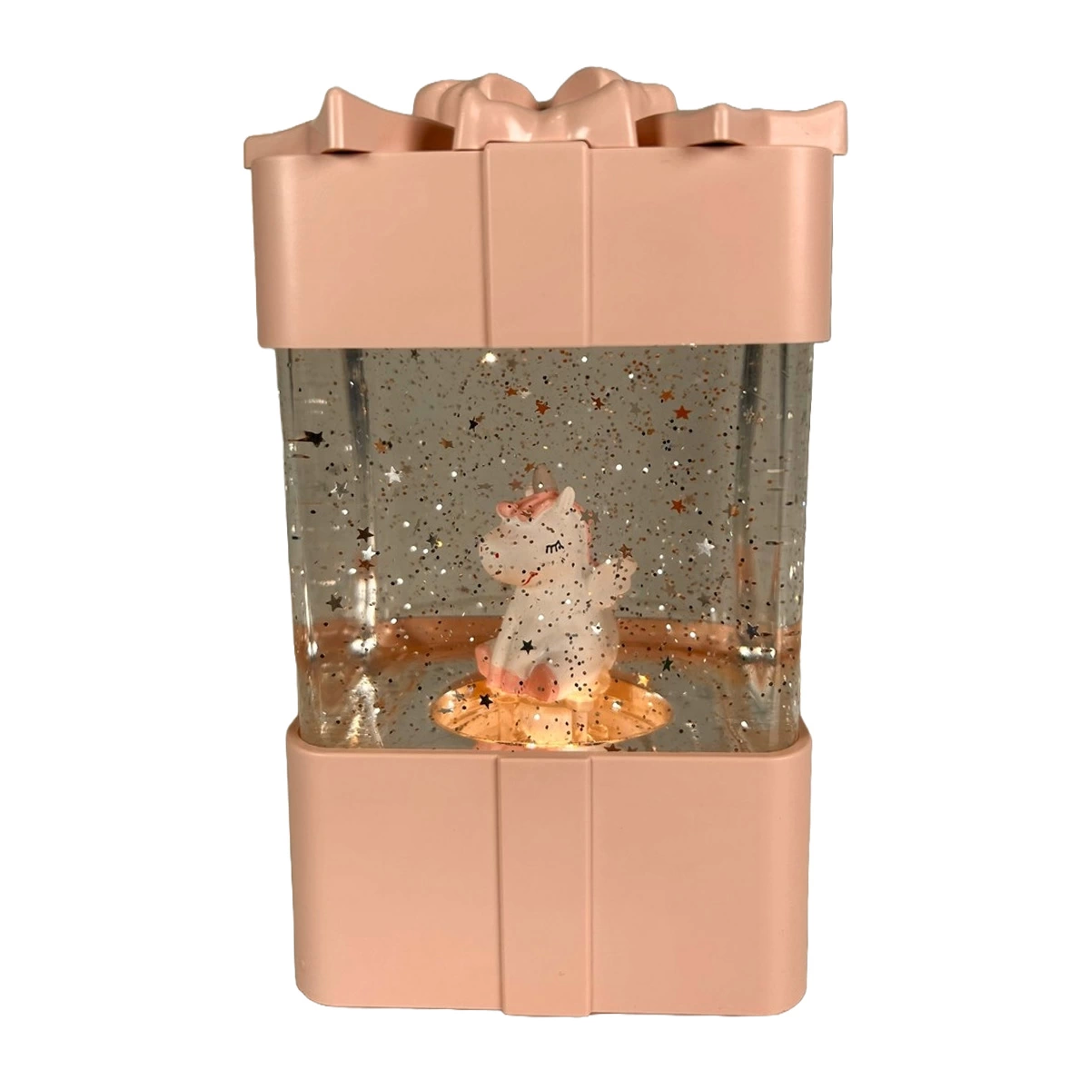 Plastic Square Snow Globe LLM-HDY0377