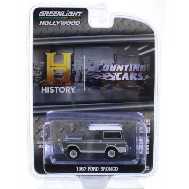 Greenlight 1/64 Hollywood Series 42- 1967 Ford Bronco - Counting Cars (2021 - Current TV Show)