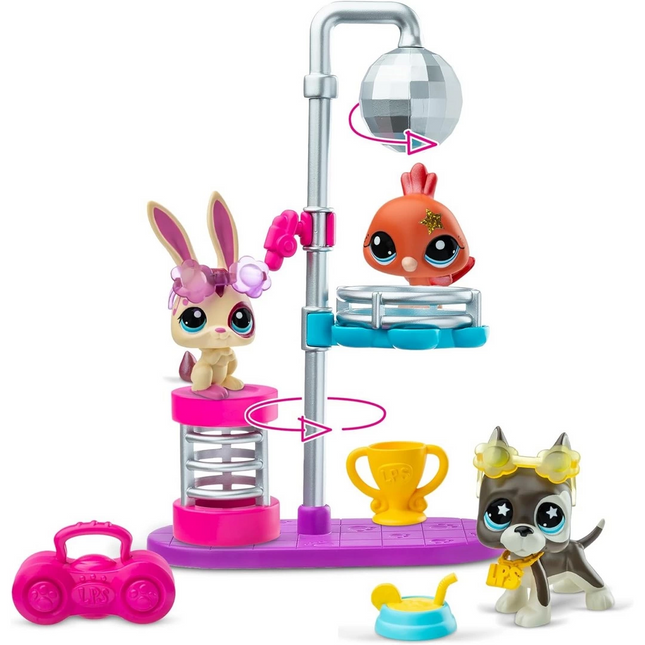 Minisler Disco Nights Figure Playset