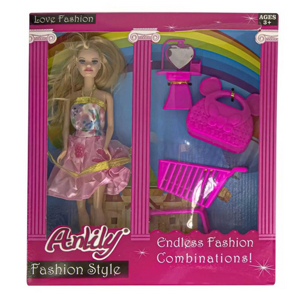 Oydaş Anlily Market with Trolley and Bag