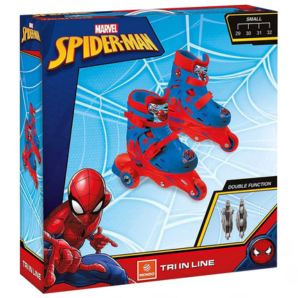 Spiderman Inline 3 Wheel Skates