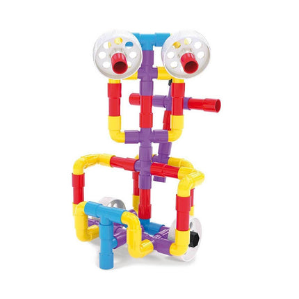Quercetti Tubation Wheels Building Set 68 Pieces