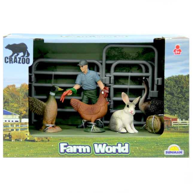 Farm World Farm Animals Mini Play Set